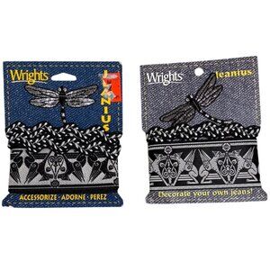 Wrights Jeanius Dragonfly Trim Set of 2